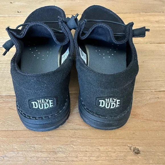 Hey Dude Black Women's Sneakers - Picture 4 of 5